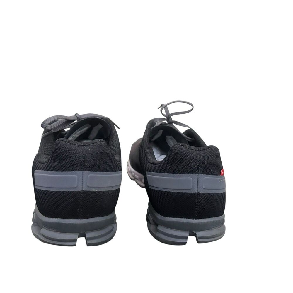 On Cloudflow 3.0 Shoes Mens 14 Gray Black Athletic Running Workout Sneakers - Picture 5 of 11